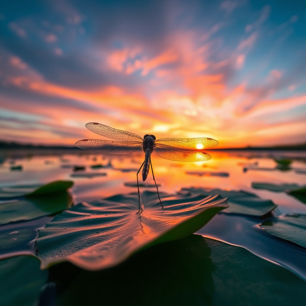 AI generated art for prompt: Imagine an image capturing the essence of a tranquil pond, similar to Monet's renowned Water Lilies 