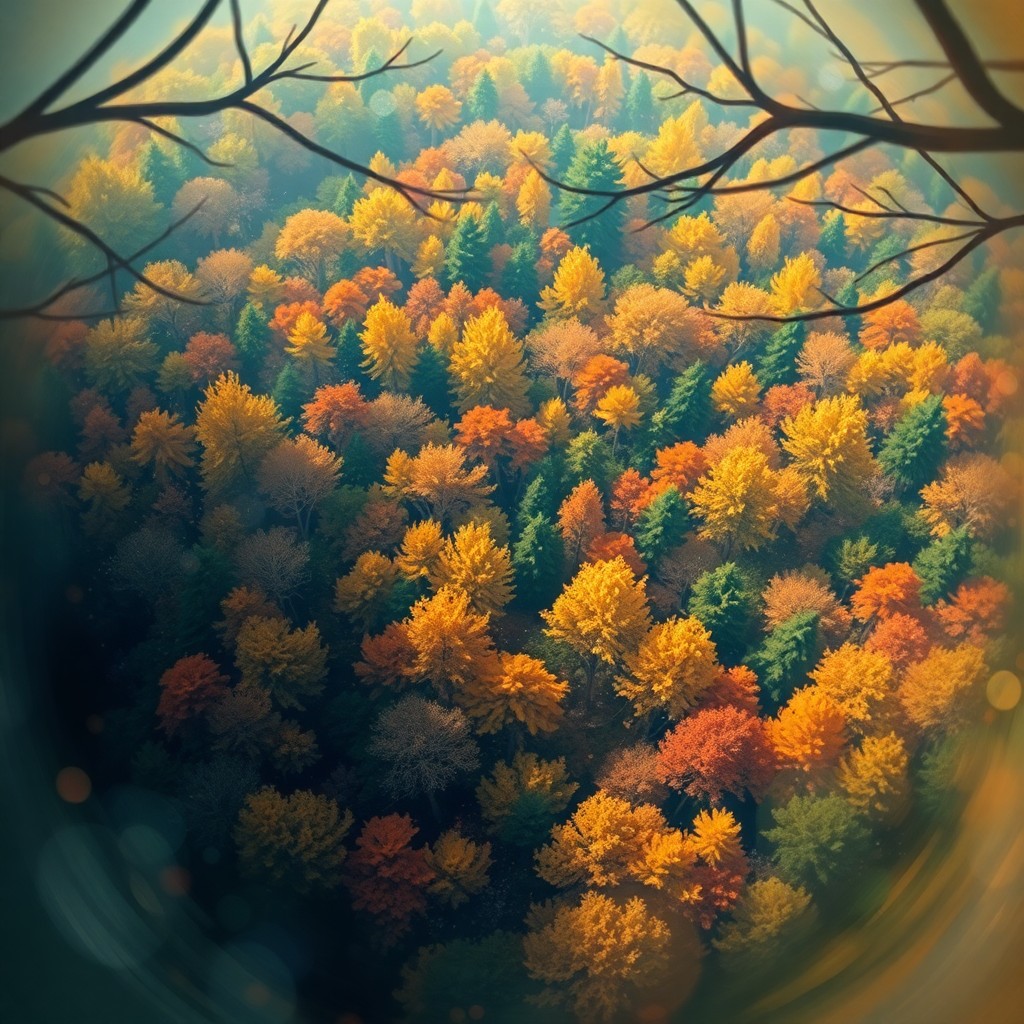 AI generated art for prompt: A mesmerizing blend of impressionism and digital artistry, this enchanting image reveals a tranquil 