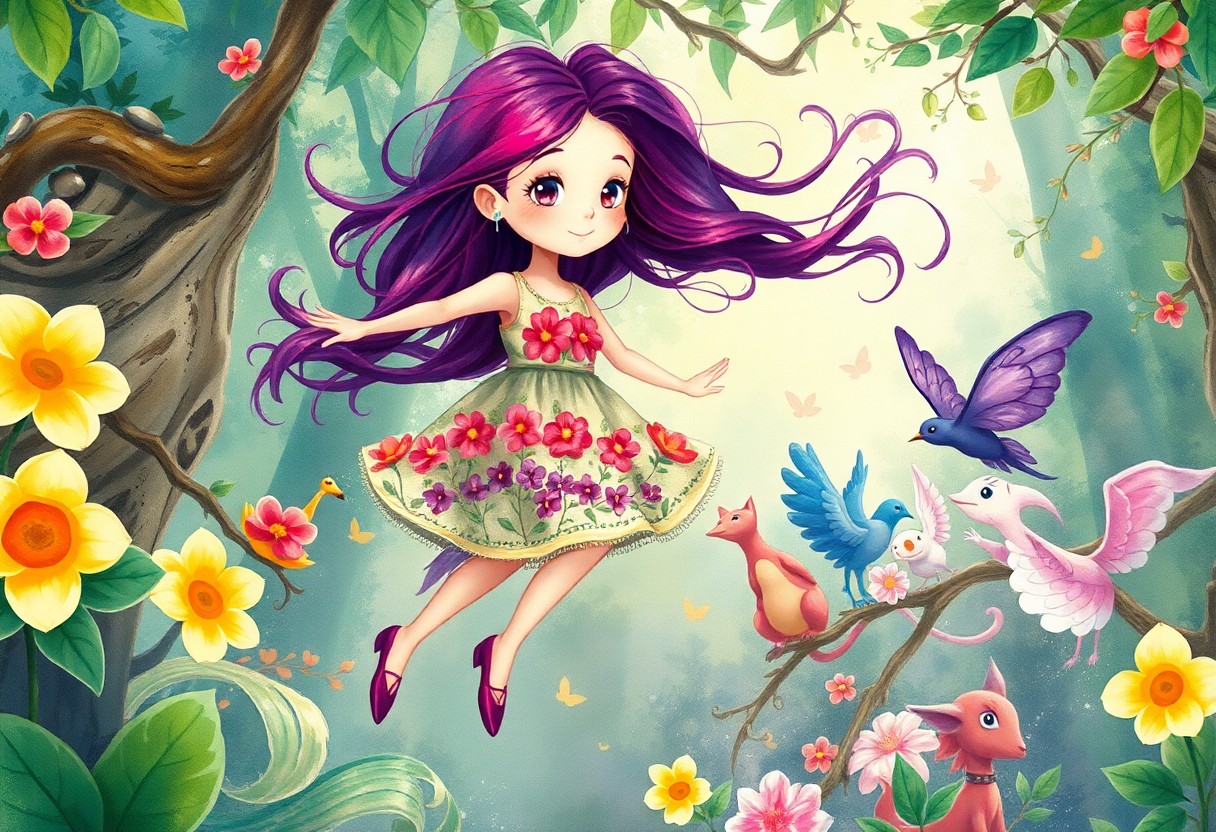 AI generated art for prompt: Picture a captivating digital illustration in the whimsical style of a renowned children's book auth