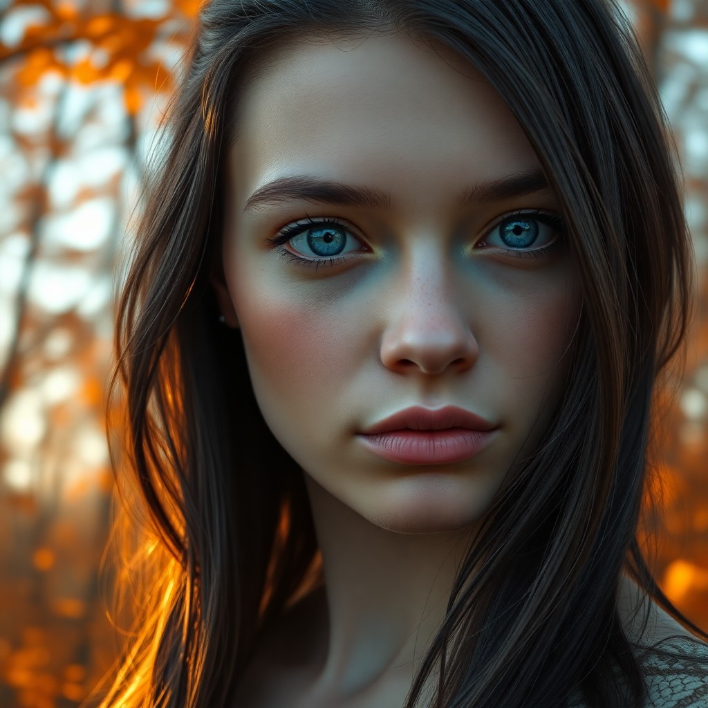 AI generated art for prompt: Create an ultrarealistic portrait in photorealistic style, capturing the hyperrealistic detail of a 