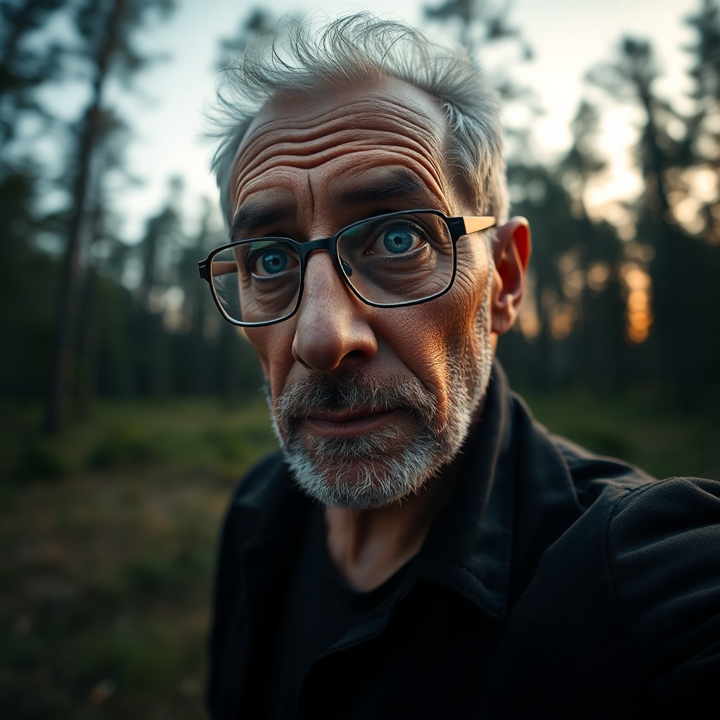 AI generated art for prompt: A captivating portrait of a middle-aged North African man with dreamy blue eyes, a strong jawline, a