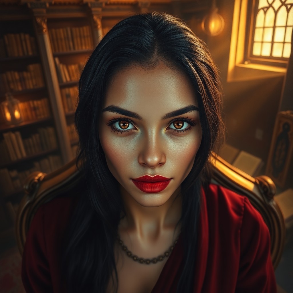 AI generated art for prompt: Craft an ultra-realistic portrait merging classical oil painting and digital art techniques, showcas