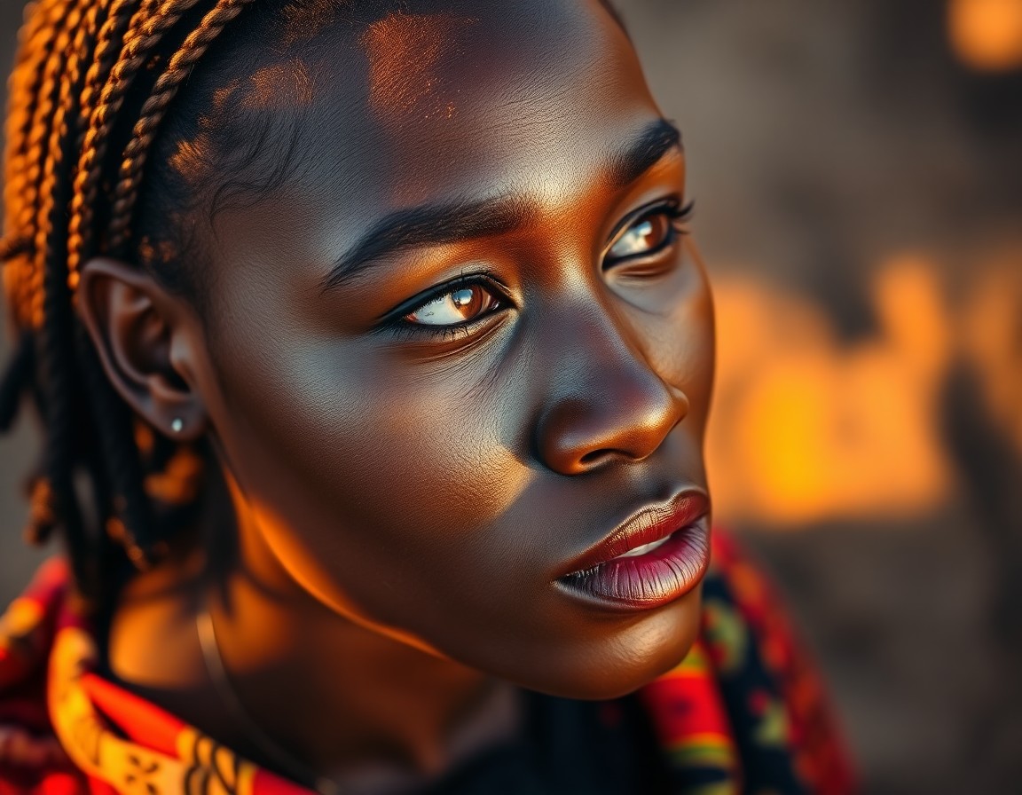 AI generated art for prompt: Capture the intricate beauty of an ultrarealistic portrait photograph in the high dynamic range styl