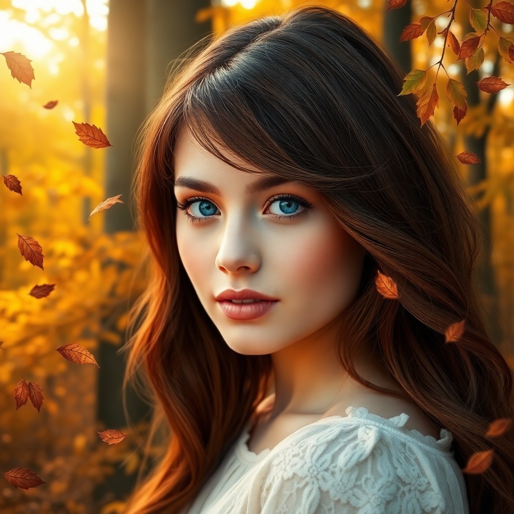 AI generated art for prompt: Envision a captivating portrait seamlessly blending classic allure with contemporary digital artistr